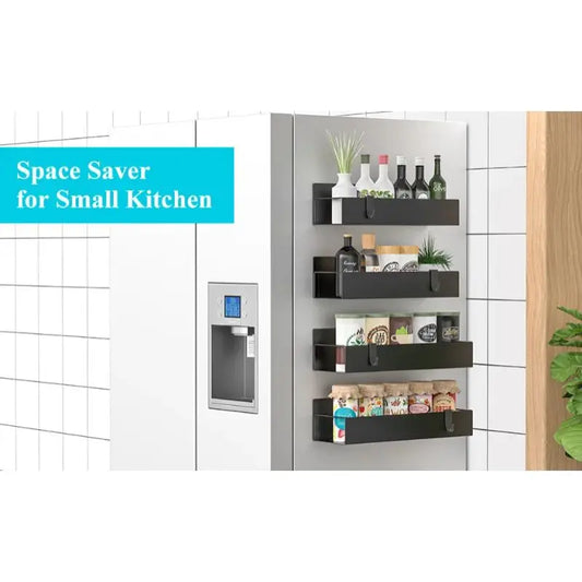 Magnetic Fridge Shelf & Spice Organiser Shelf