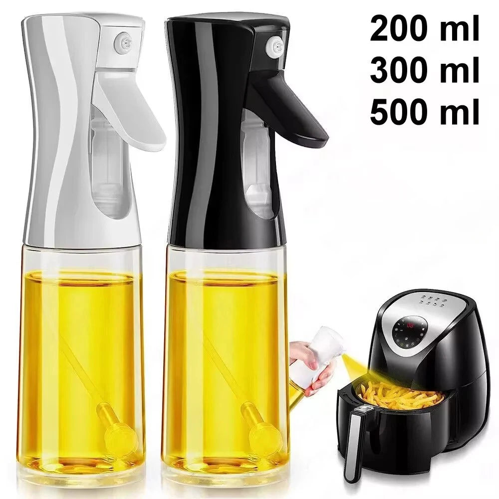 No-Mess Oil Spray Bottle – Reusable Mist Sprayer for Cooking & BBQ