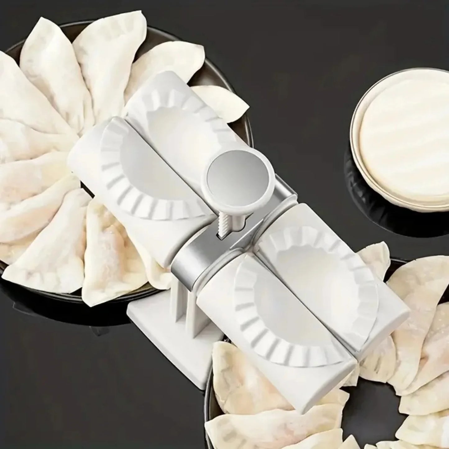 One-Push Dumpling Maker