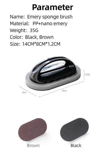 Emery Magic Sponge with Handle