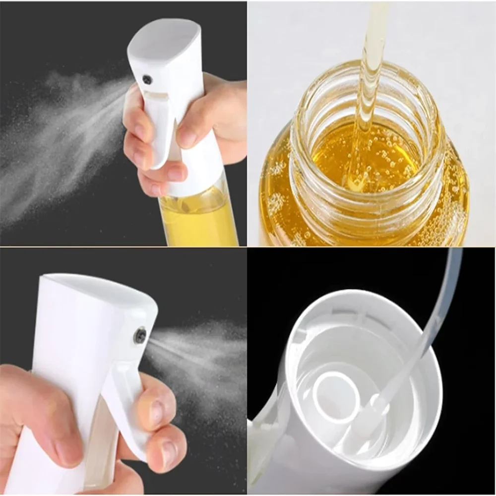 No-Mess Oil Spray Bottle – Reusable Mist Sprayer for Cooking & BBQ