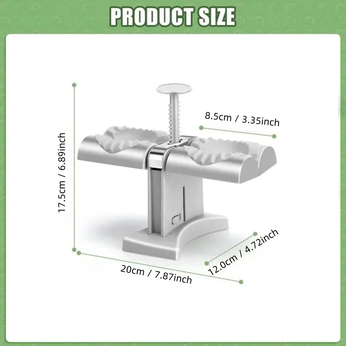 One-Push Dumpling Maker