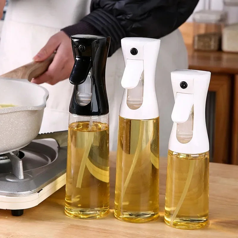 No-Mess Oil Spray Bottle – Reusable Mist Sprayer for Cooking & BBQ