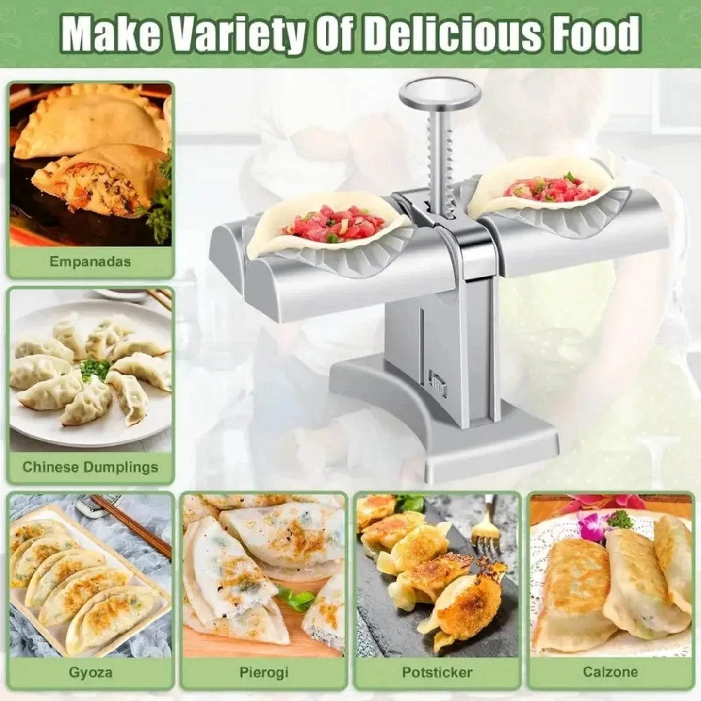 One-Push Dumpling Maker