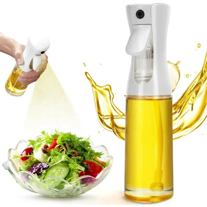 No-Mess Oil Spray Bottle – Reusable Mist Sprayer for Cooking & BBQ