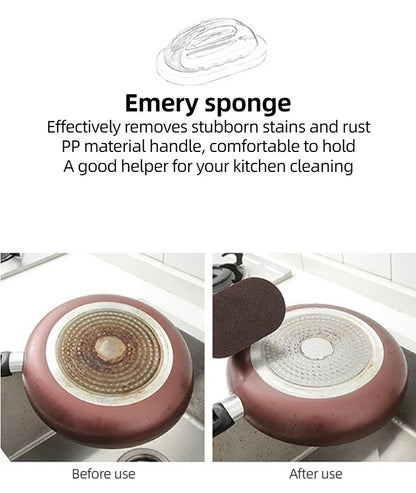 Emery Magic Sponge with Handle