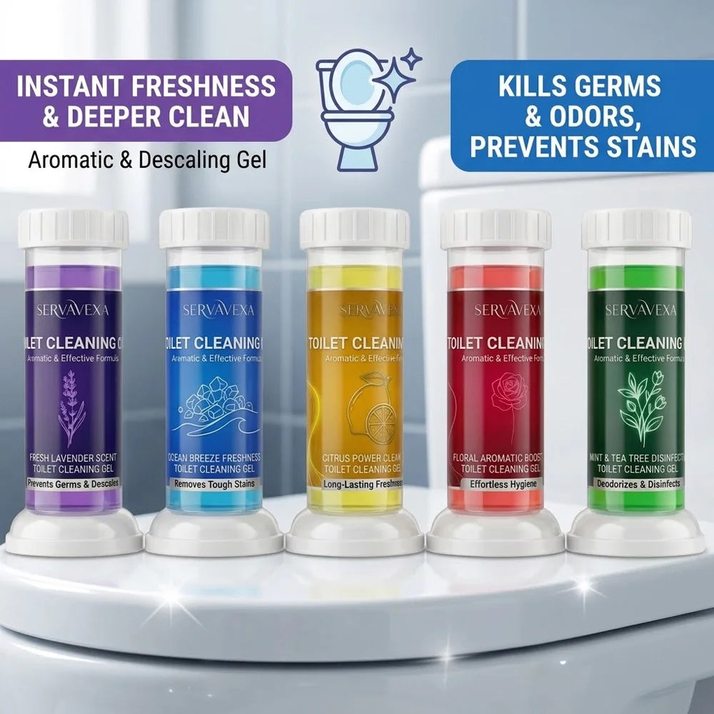 No-Fuss Toilet Cleaning Gel Needle Stamp Kit