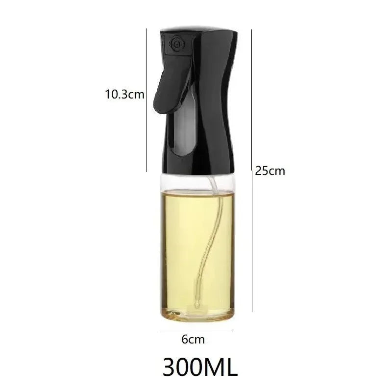 No-Mess Oil Spray Bottle – Reusable Mist Sprayer for Cooking & BBQ